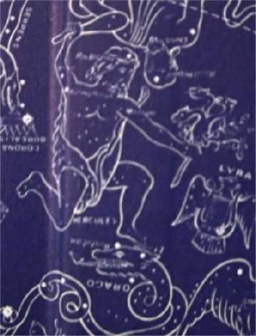 The Dragon's Head underneath Hercules, who is identified with Christ when it should be Yeshuwa.